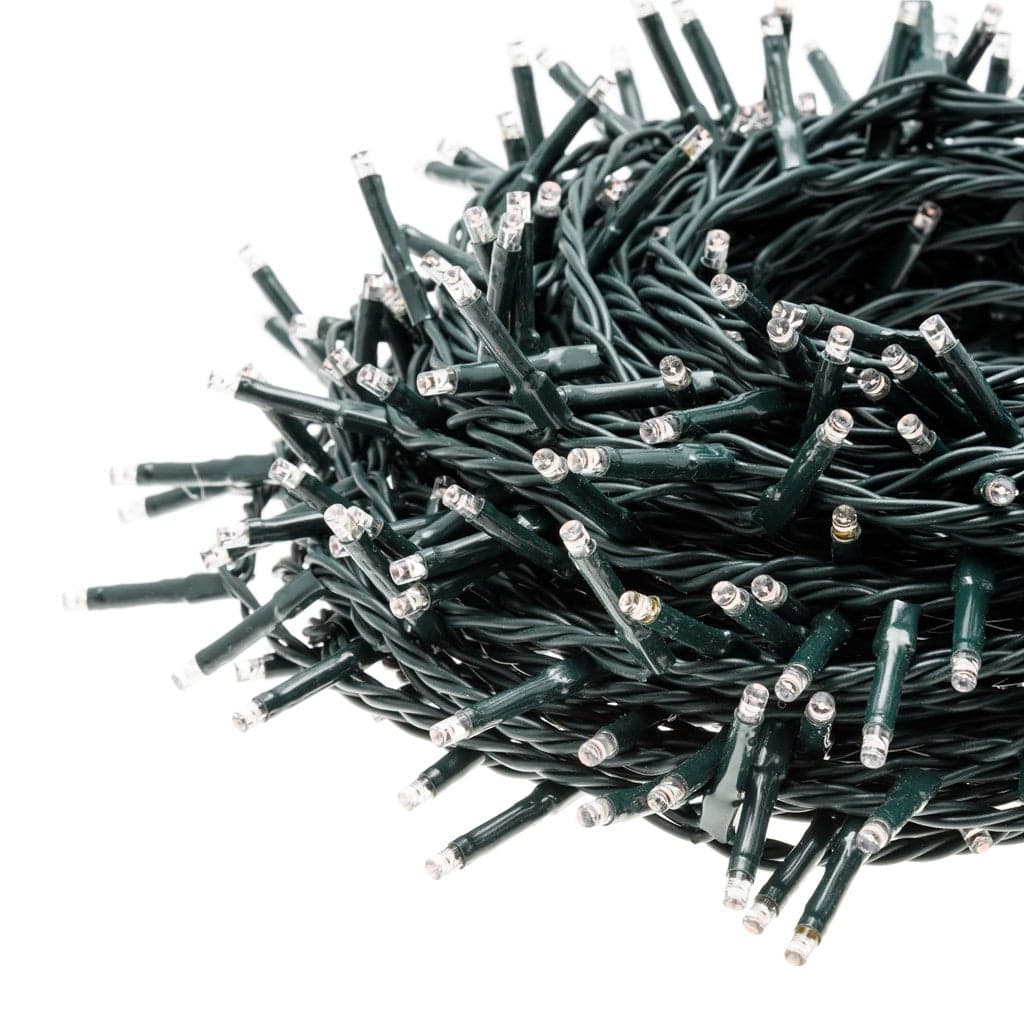Catena lineare natalizia MiniLED da Ø 3 mm con 8 giochi di luce - 2