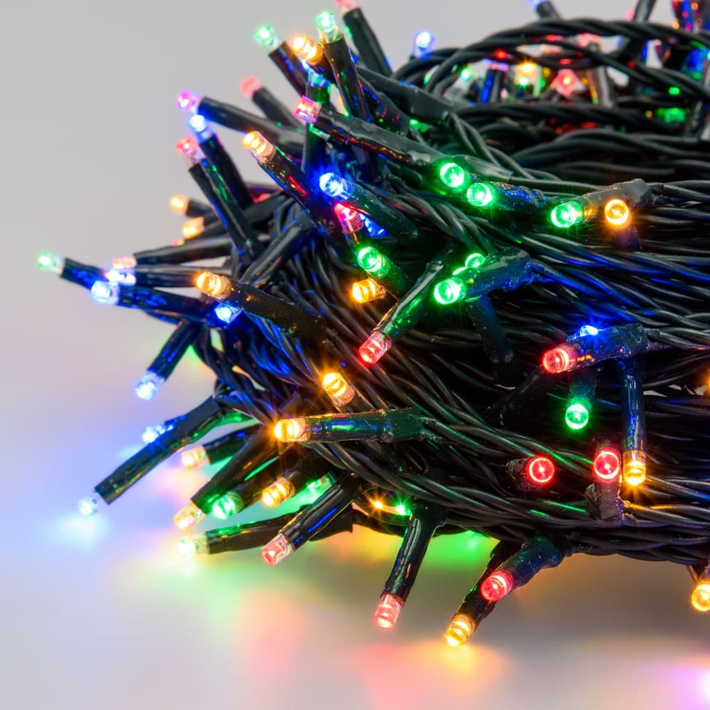 Catena lineare natalizia MiniLED da Ø 3 mm con 8 giochi di luce - 20