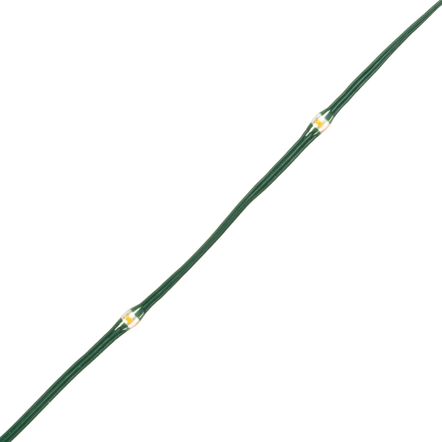 Catena lineare "Gocce luminose" con led da Ø 4 mm con cavo 8 giochi di luce - 4