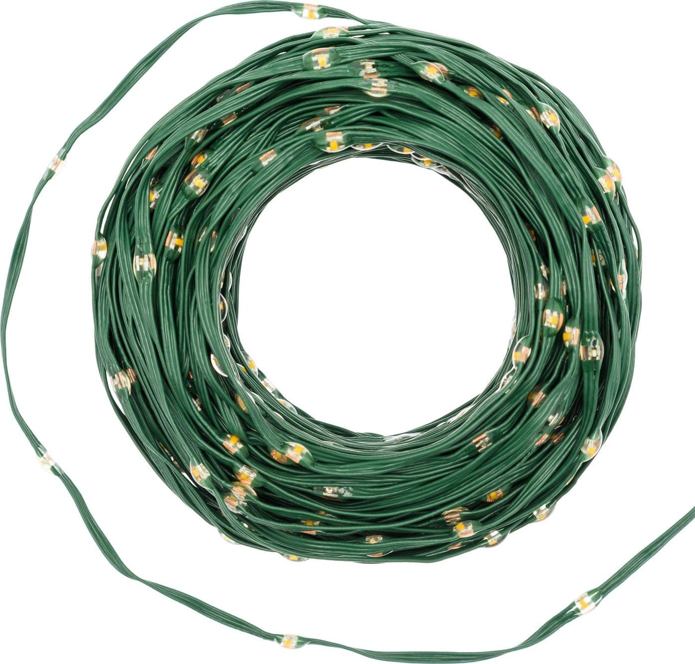 Catena lineare "Gocce luminose" con led da Ø 4 mm con cavo 8 giochi di luce - 7