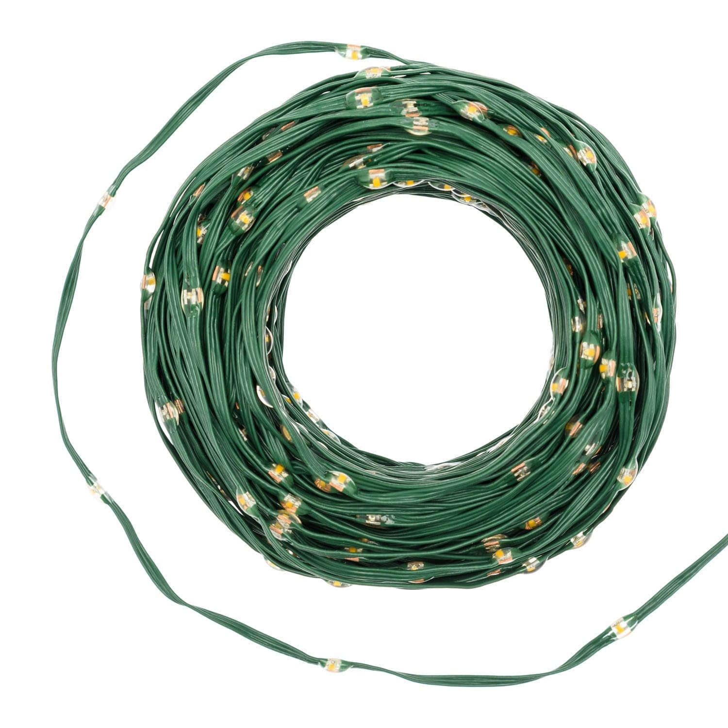 Catena lineare "Gocce luminose" con led da Ø 4 mm con cavo 8 giochi di luce - 7