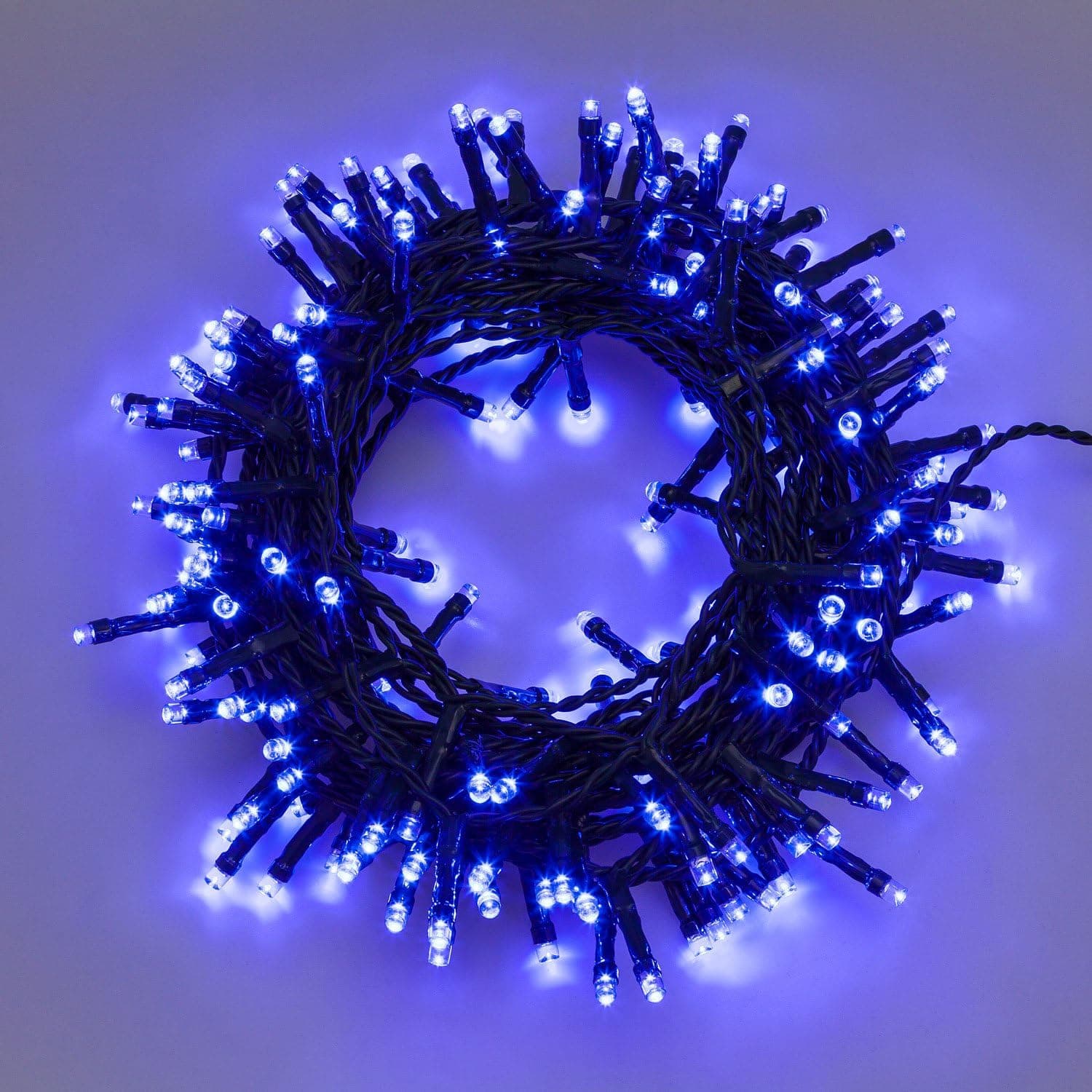 Luci di natale catena "TLE" con led Ø 5 mm da esterno con trasformatore - 8
