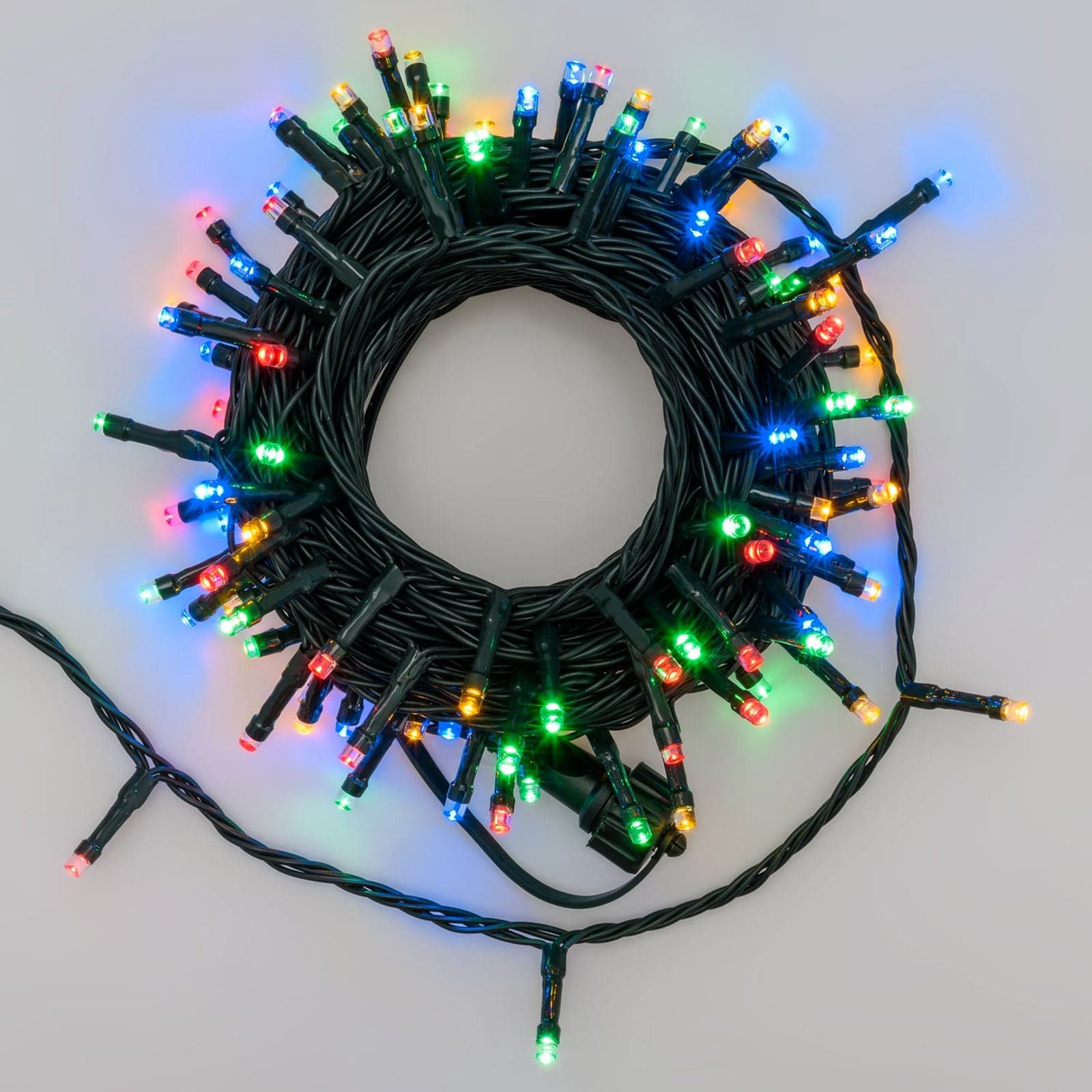 Luci di natale catena "TLE" con led Ø 5 mm da esterno con trasformatore - 9