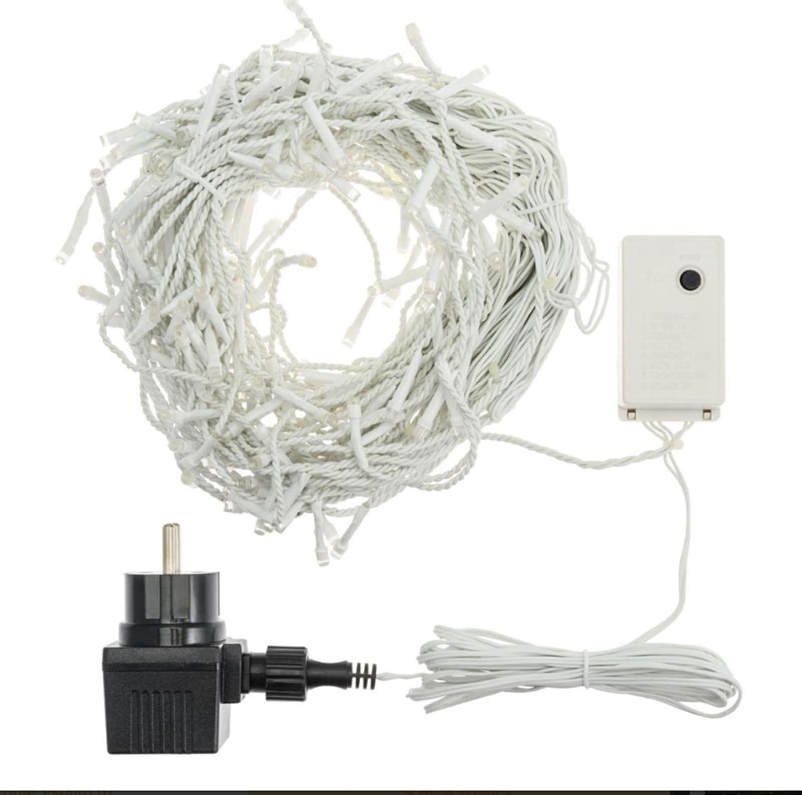 Cascata luminosa per esterno stalattite a led, decorazioni di natale in movimento h 75 cm - 6