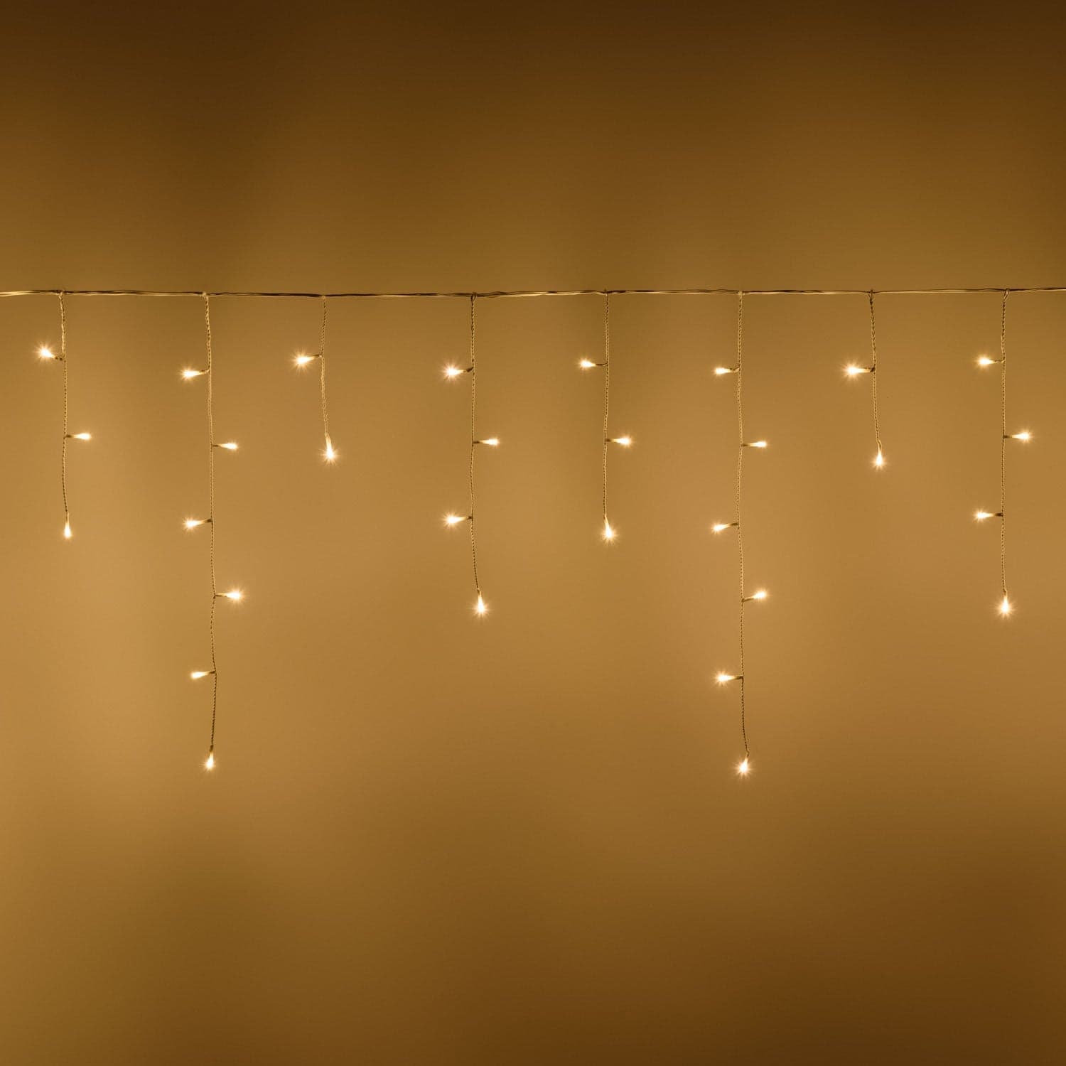 Cascata luminosa per esterno stalattite a led, decorazioni di natale in movimento h 60 cm - 6
