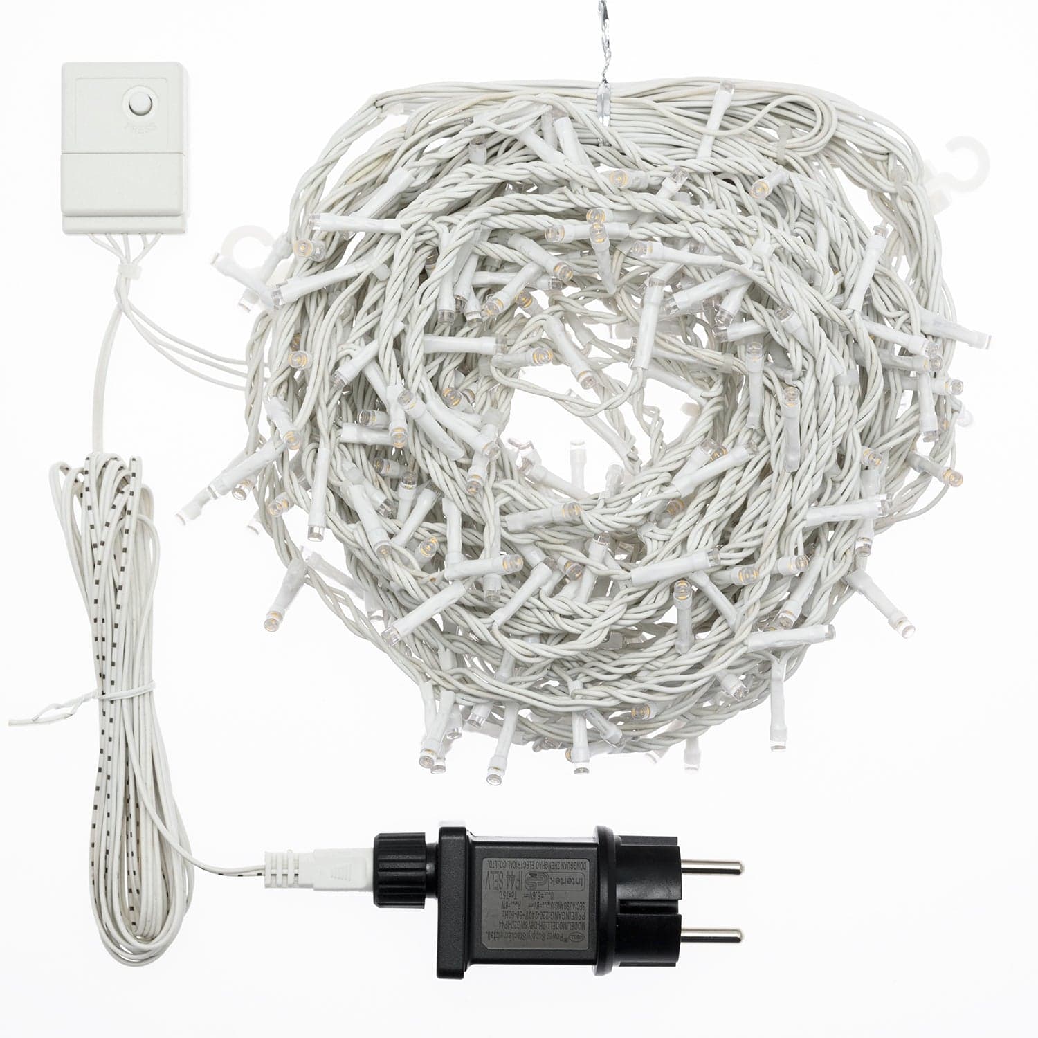 Cascata effetto Nevicata luci a led per esterno decorazione natalizie h 80 x 360 cm - 3