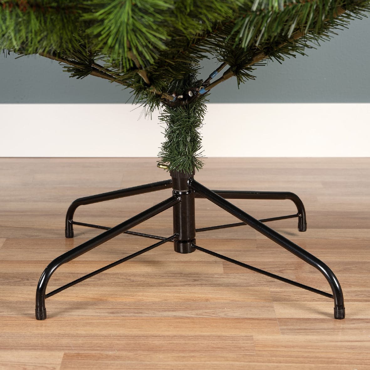 Albero di natale "Ontario" in PP Effetto Aghi di Pino + PVC di altissima qualità - 3