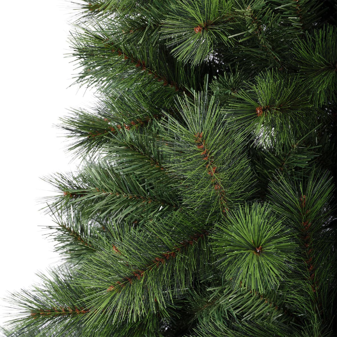 Albero di natale "Ontario" in PP Effetto Aghi di Pino + PVC di altissima qualità - 5