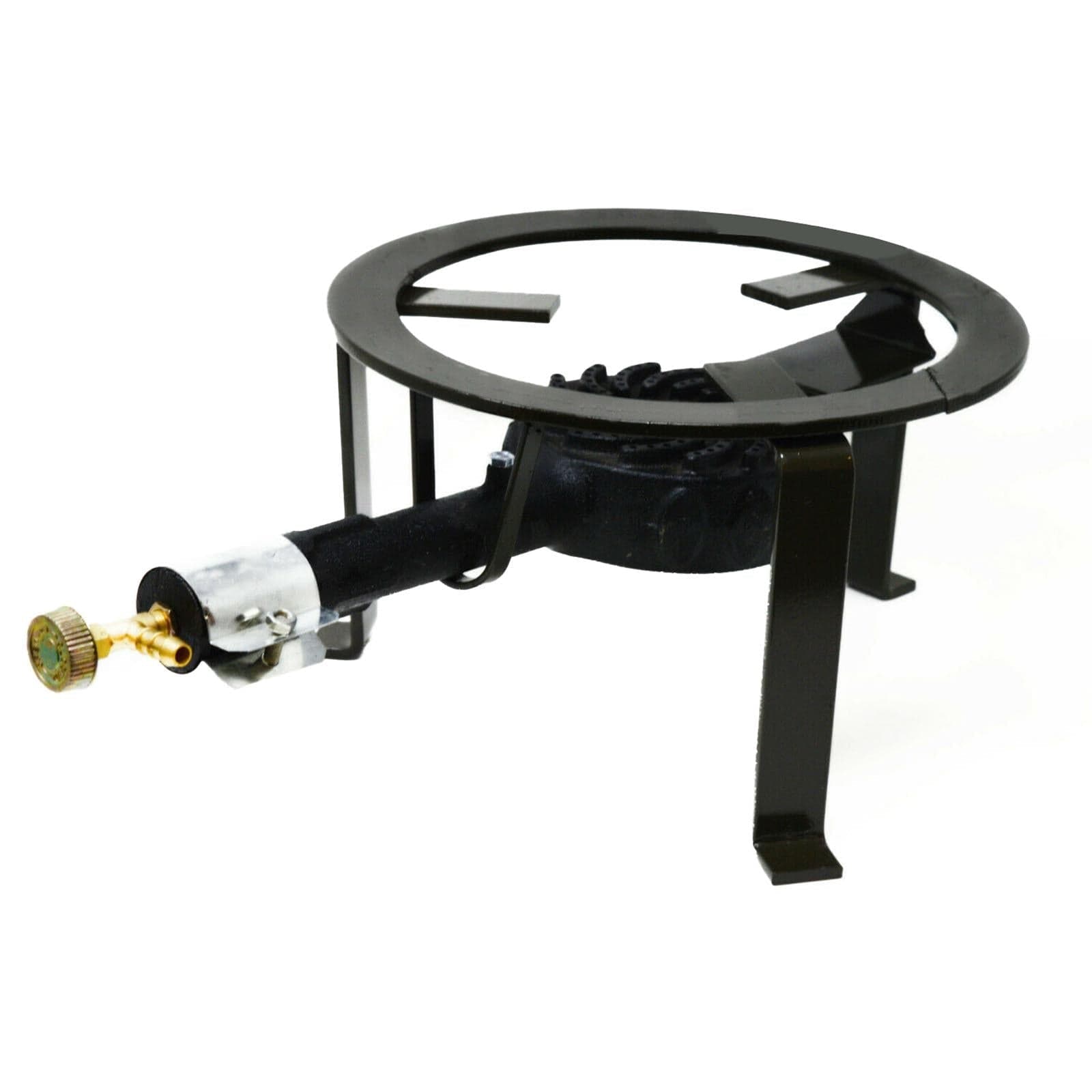 Fornellone a gas 3 piedi per passata di pomodoro telaio in metallo Ø 30 cm 1041/30 - 2