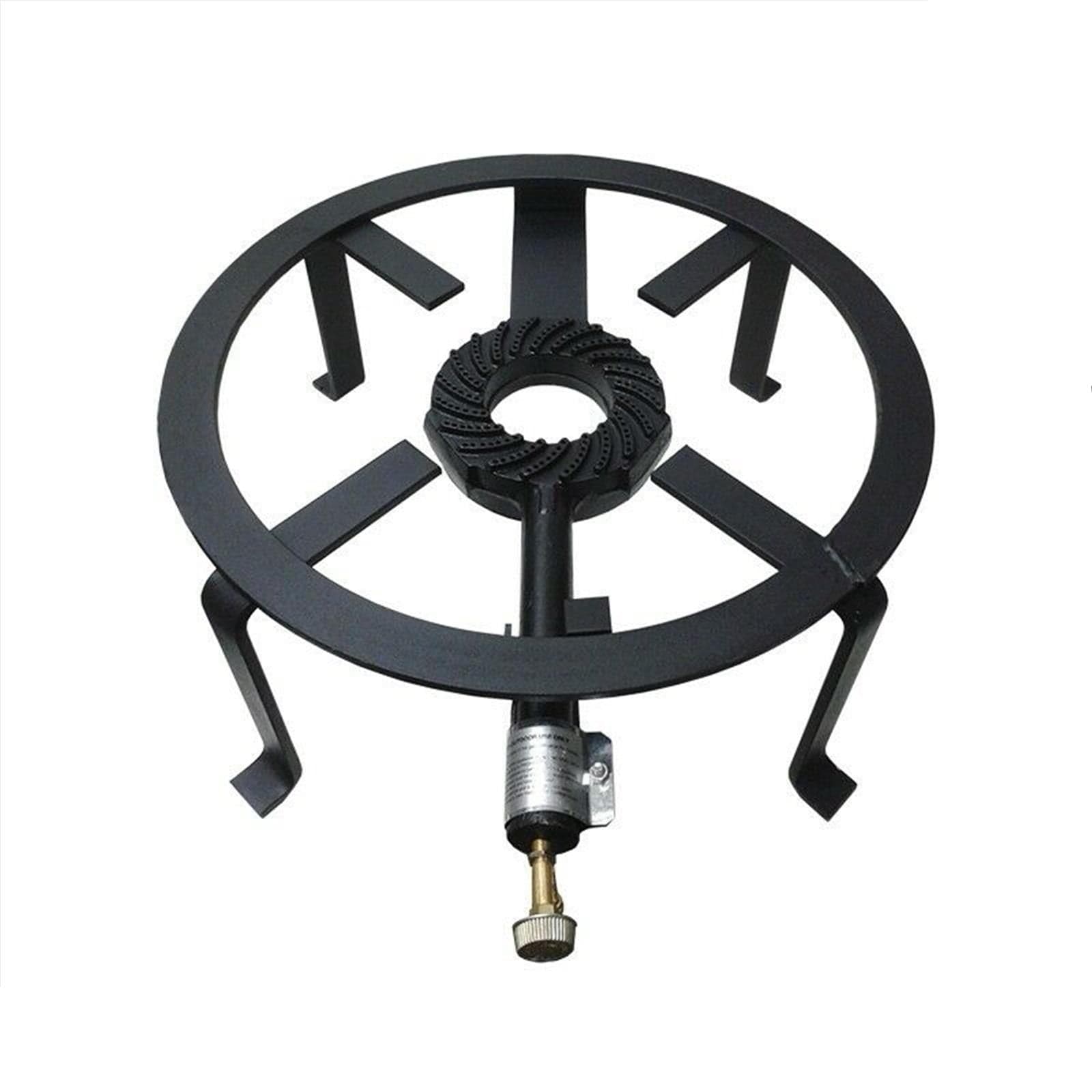 Fornellone a gas 4 piedi per passata di pomodoro telaio in metallo ø 50 cm 1041/50 - 2