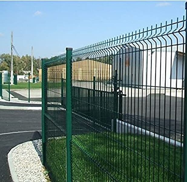 Pannello rigido per recinzione modulare plastificato Verde "Border" maglia 10 x 5 cm - 2