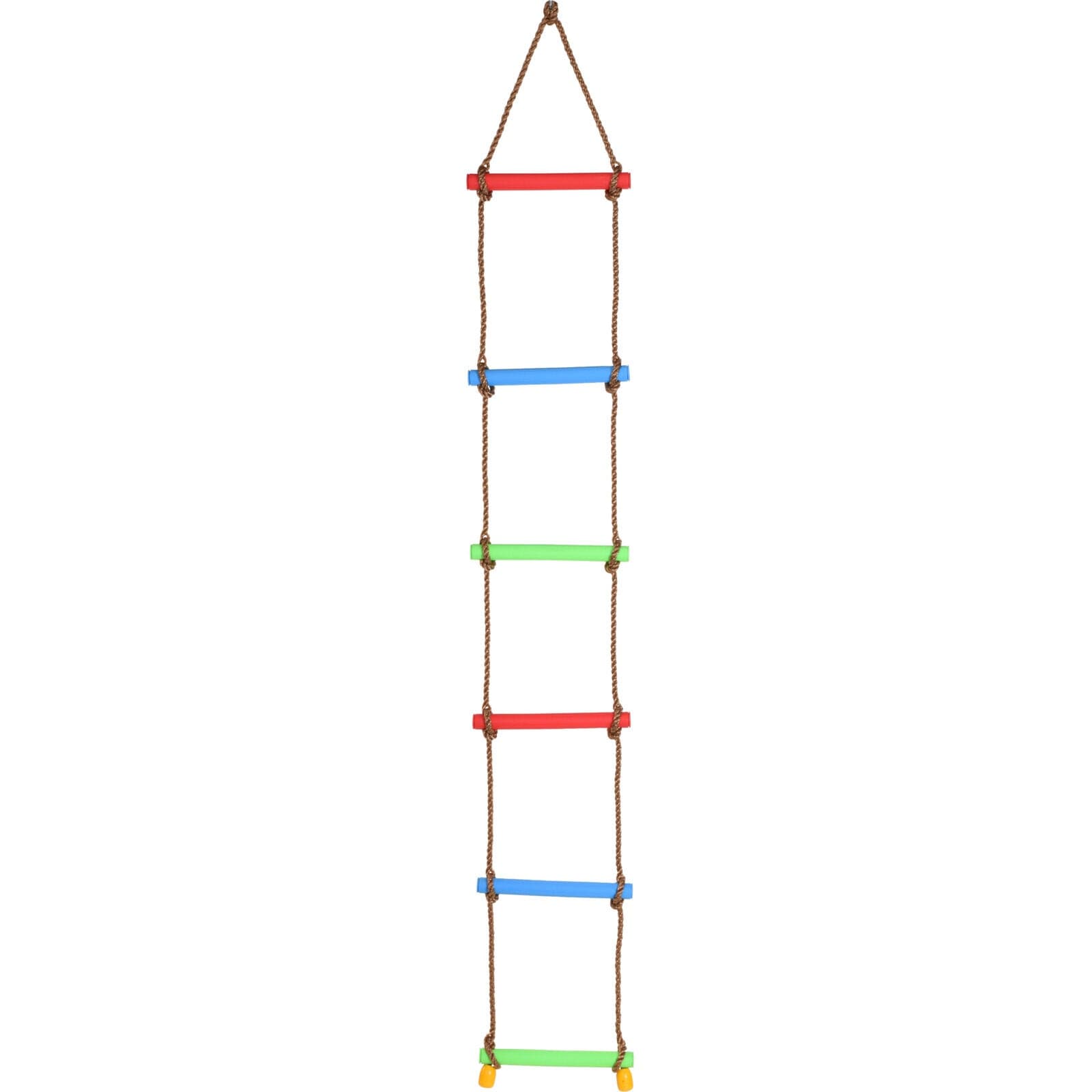 Gioco scala da arrampicata per altalena in plastica con corde per bambini