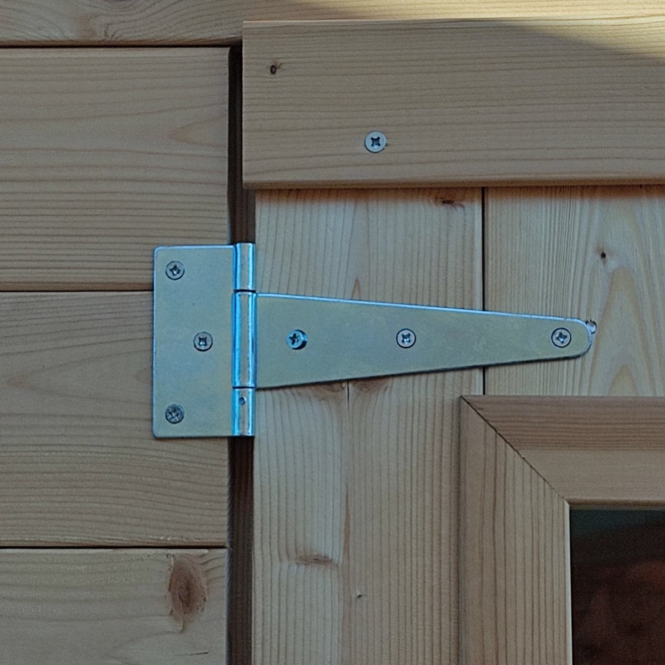 Casetta in legno deposito per stoccaggio 2 bancali di pellets "Made in Italy"  178 x 273 x h 226 cm - 6