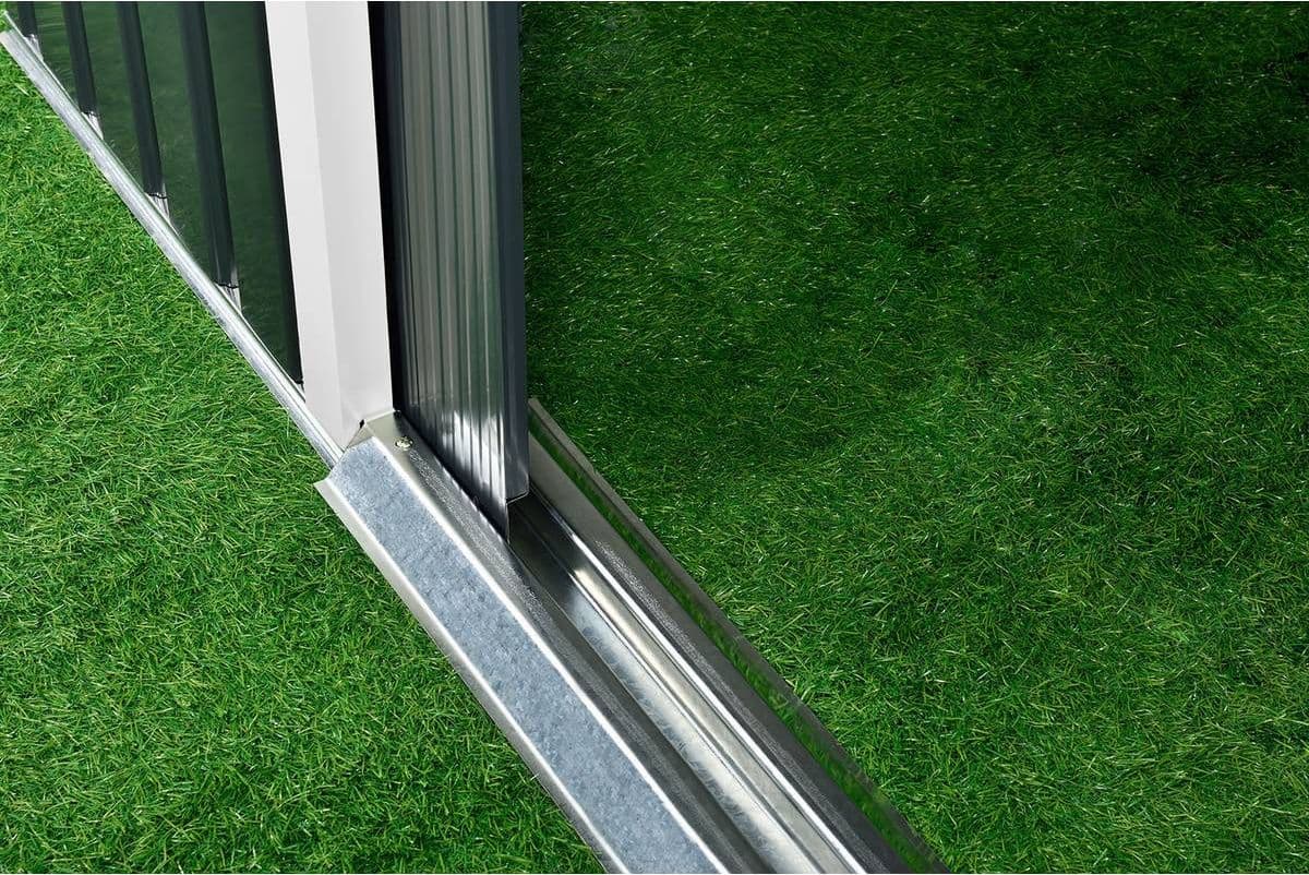 Ripostiglio in metallo verde e Beige deposito da giardino e veranda capanno per attrezzi - 19