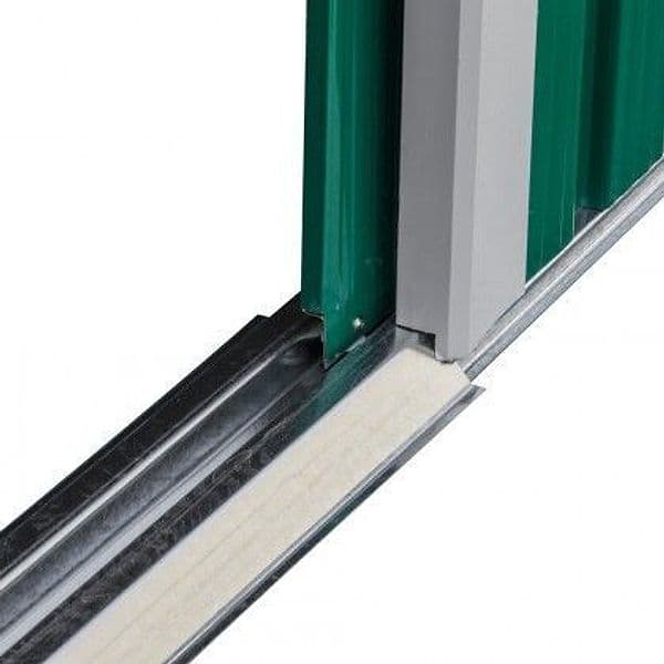 Ripostiglio in metallo verde e Beige deposito da giardino e veranda capanno per attrezzi - 4