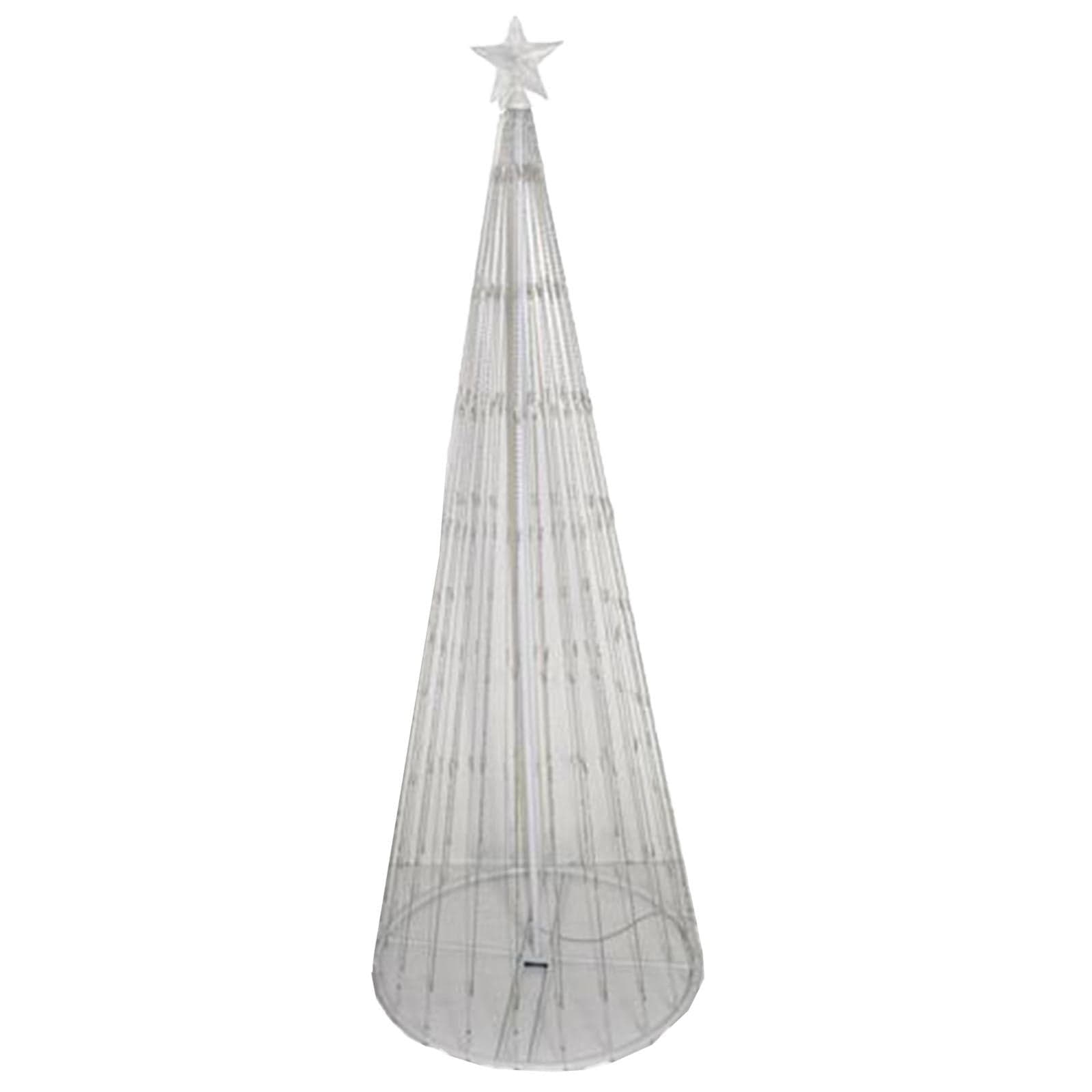 Albero di Natale a cono con led in movimento da esterno - 5