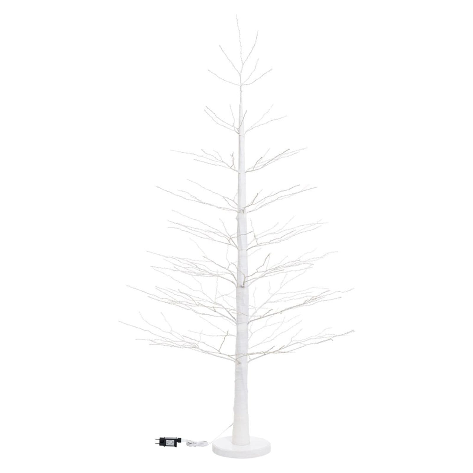 Albero luminoso decorazione natalizia a led luce calda con microled - 1