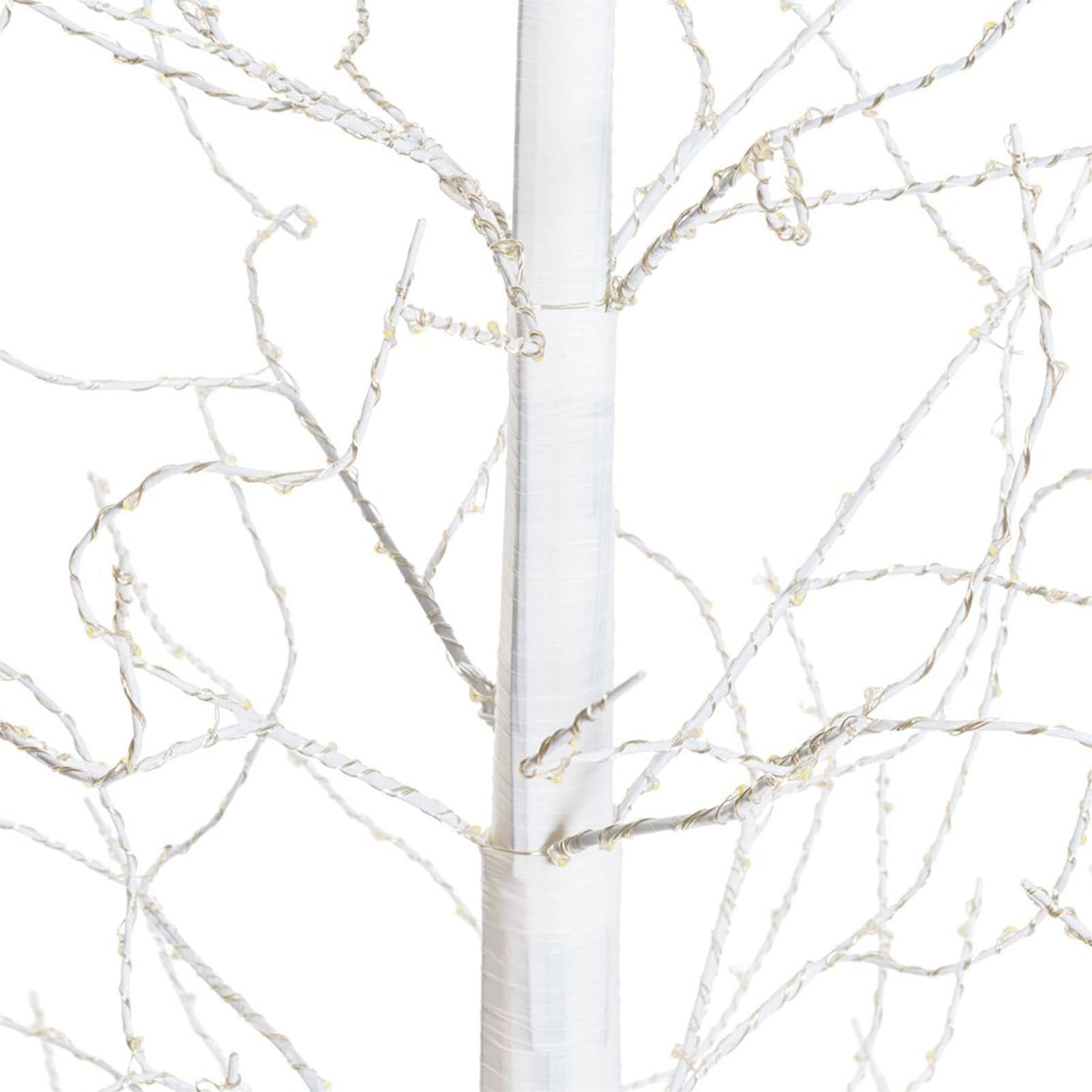 Albero luminoso decorazione natalizia a led luce calda con microled - 4
