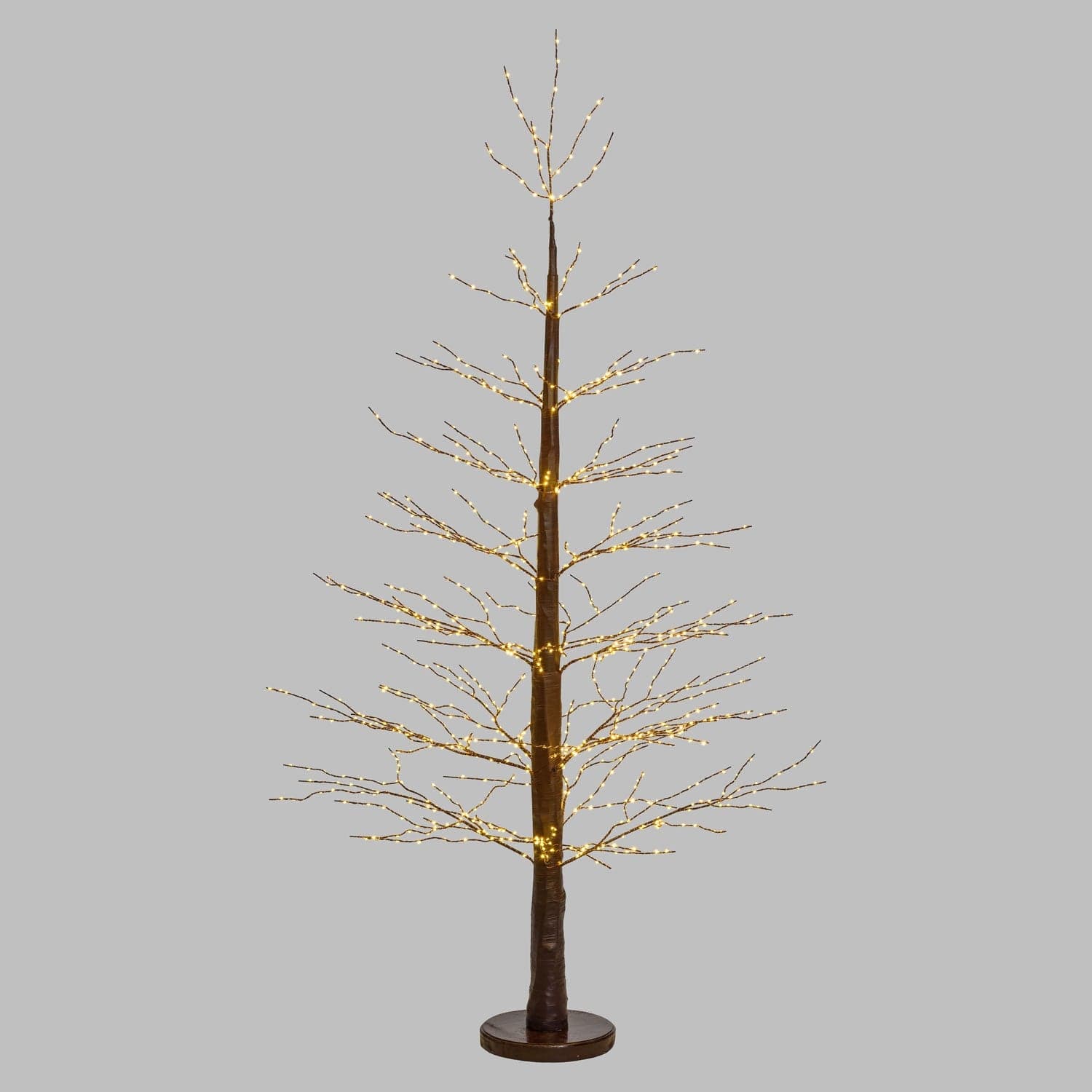 Albero luminoso decorazione natalizia a led luce calda con microled - 5