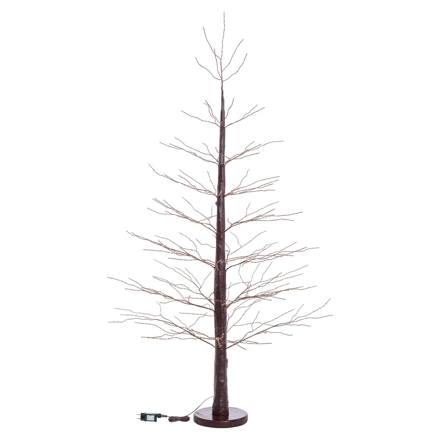 Albero luminoso decorazione natalizia a led luce calda con microled - 7