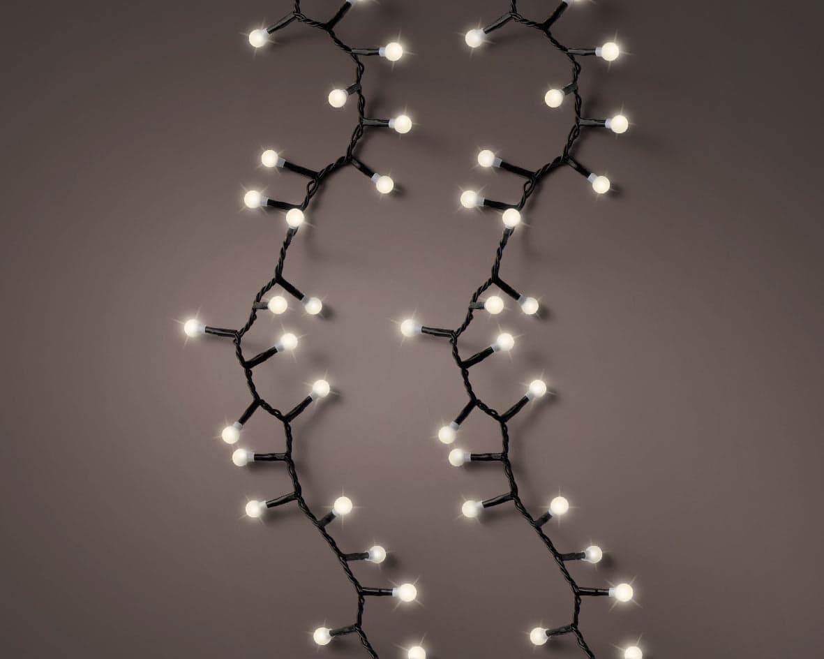 Luci di natale catena a ciliegia con led Ø 3 mm da esterno con 8 funzioni, da 500 LED - 2