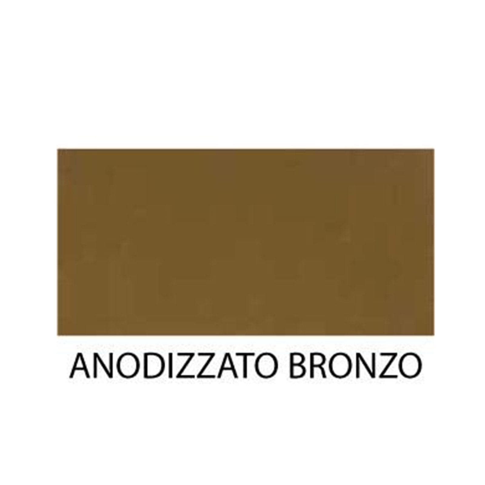 Zanzariera Plissettata su misura ''Aurora'' profilo Bronzo Anodizzato apertura laterale (Made In Italy) - 6