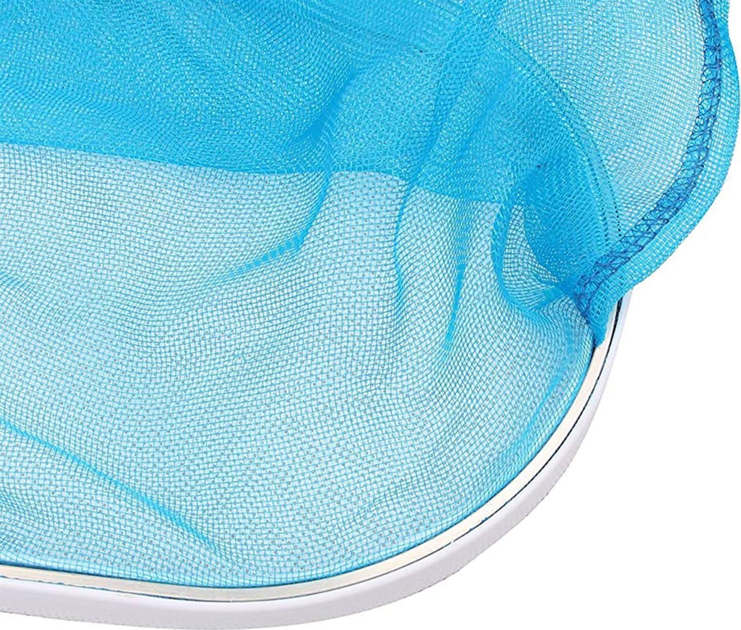 Retino di superficie con sacco raccoglifoglie bordo in alluminio per piscine manutenzione e pulizia - 3
