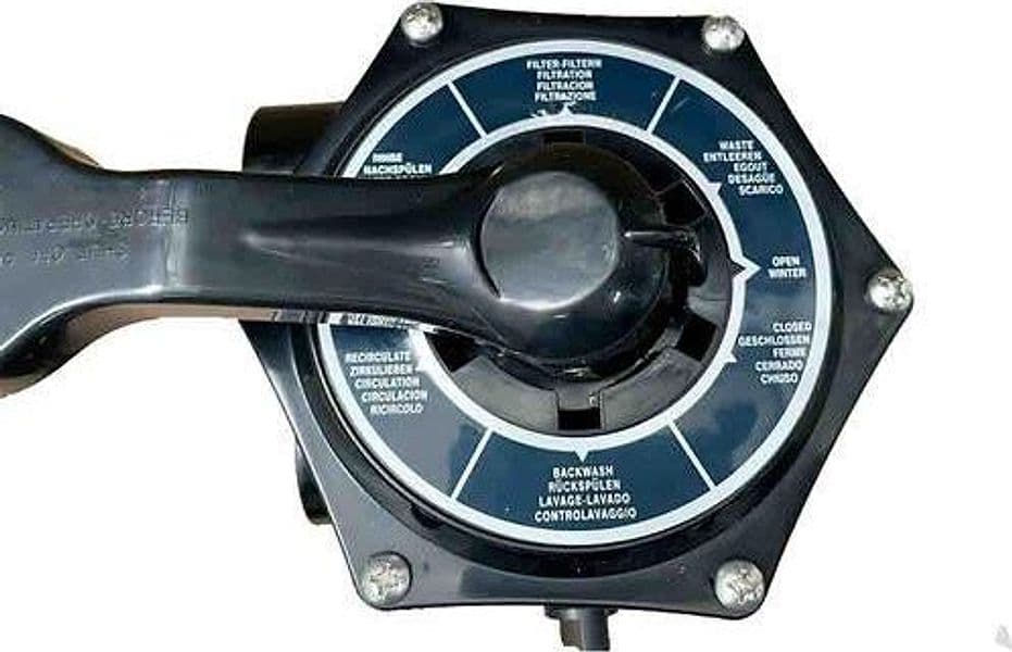 Pompa di filtraggio a sabbia per piscine fuori terra depuratore a pressione da 10000 lt/h 550 W - 2