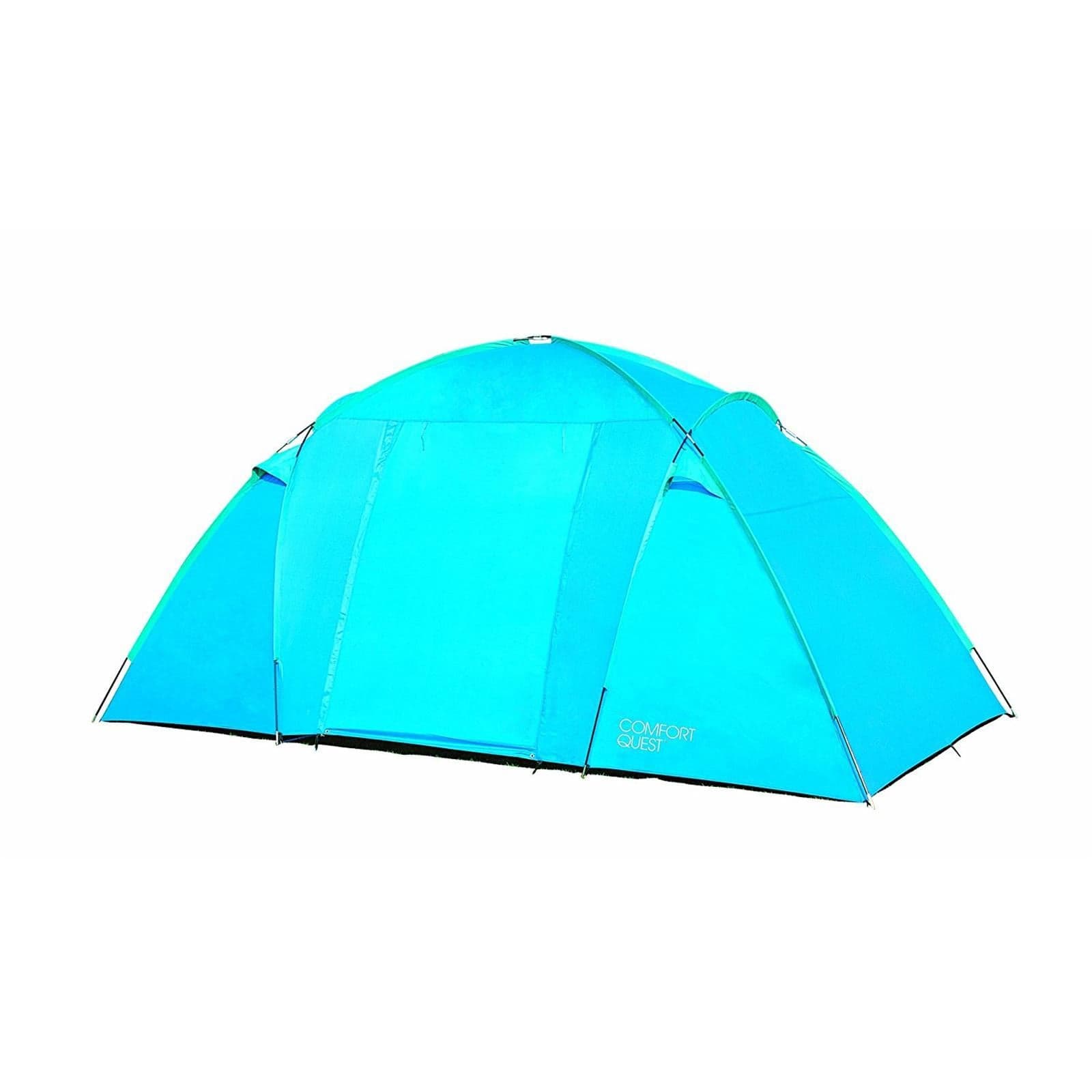 Tenda camping campeggio 4 persone grande maxi posti alta doppio telo mare - 5