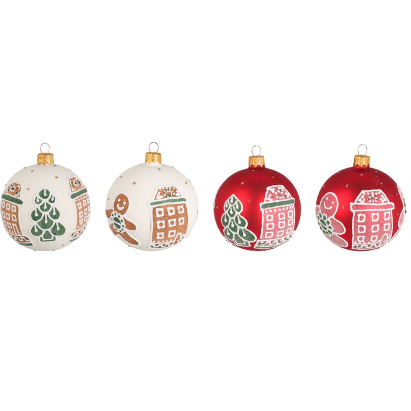 Palline per albero di Natale decorato, in Vetro, da Ø 100 mm, 6 pezzi - 2