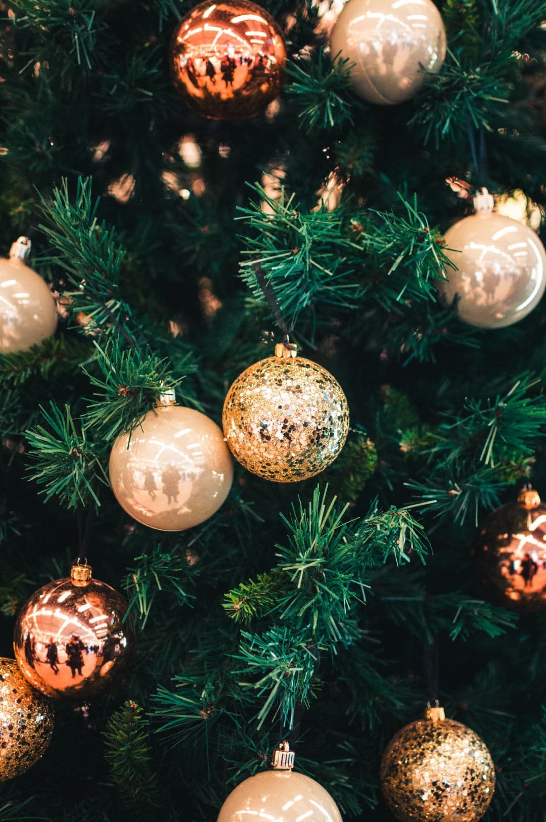 Palline per albero di Natale decorato, a forma di Stella, in Vetro, da Ø 100 mm, 6 pezzi - 4