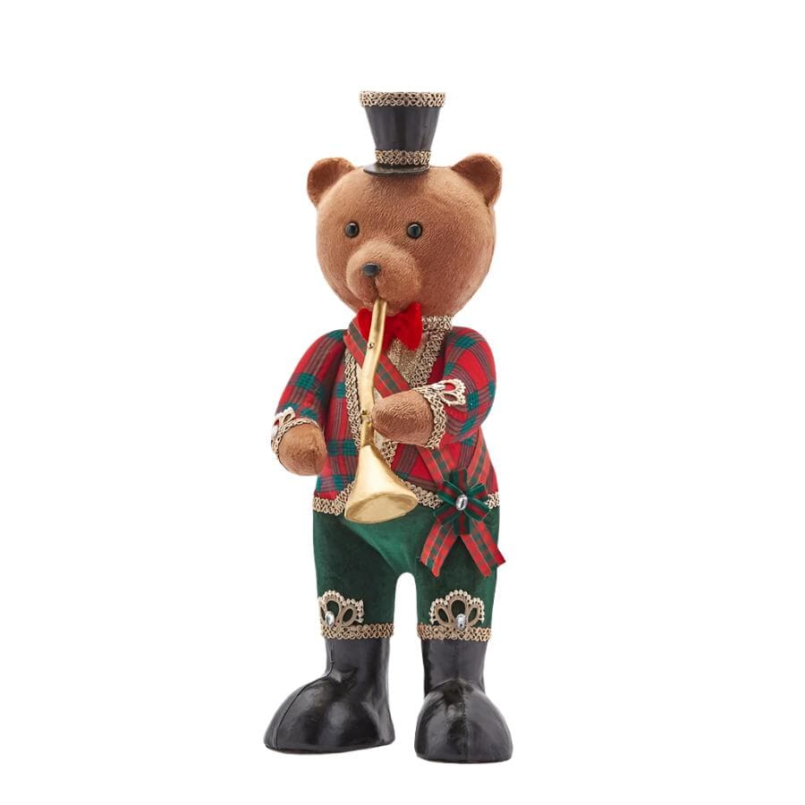 Pupazzetto decorativo Orso "Noel" per decorazioni natalizie - 2