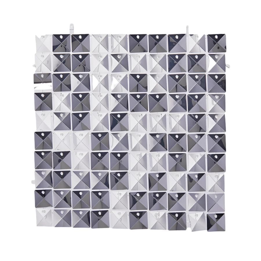 Tenda decorativa "Glitter" quadrata 30x30 per il natale - 2