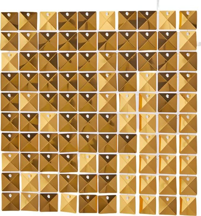 Tenda decorativa "Glitter" quadrata 30x30 per il natale - 3