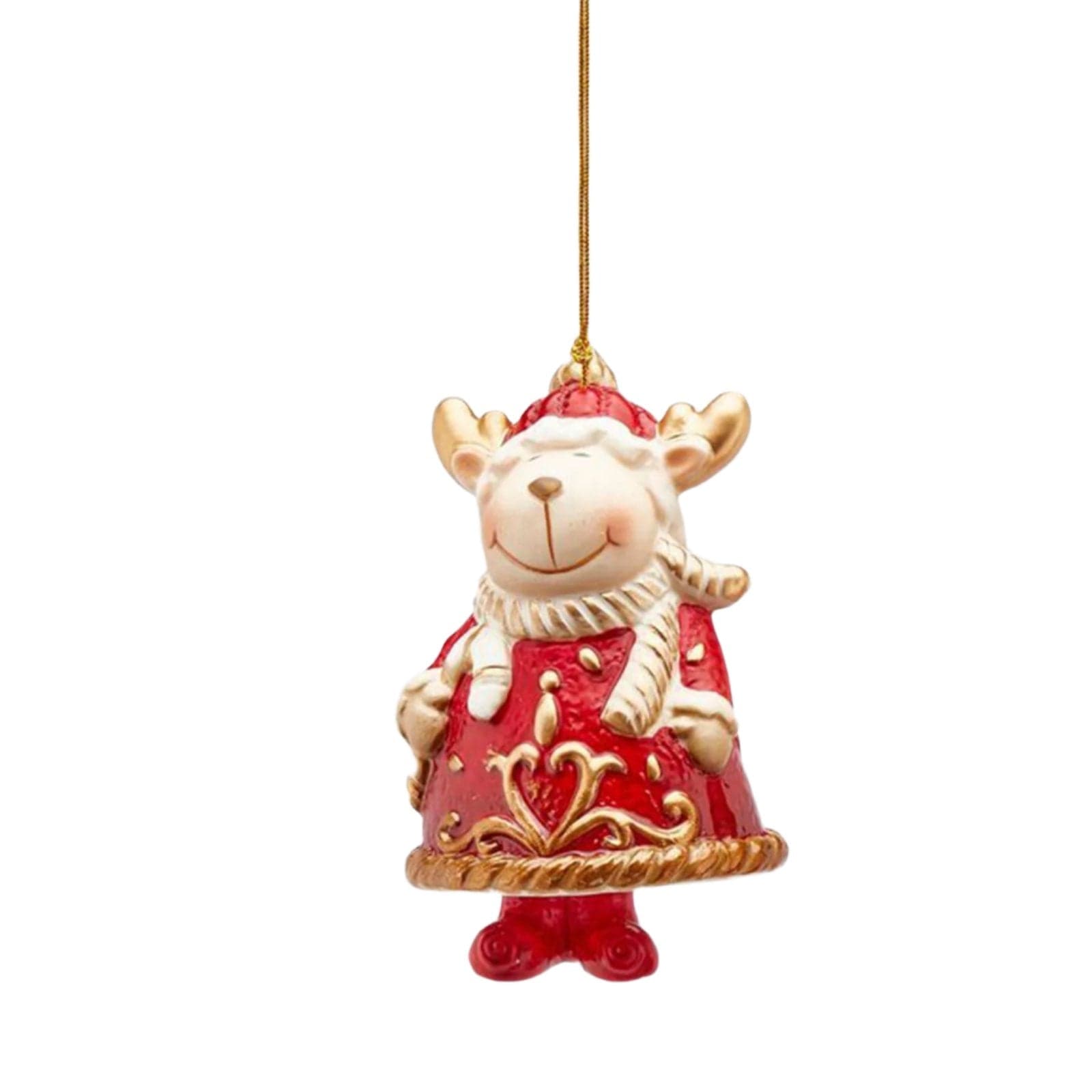 Pendaglio decorativo per albero di natale decorazione natalizia da 10 cm - 3