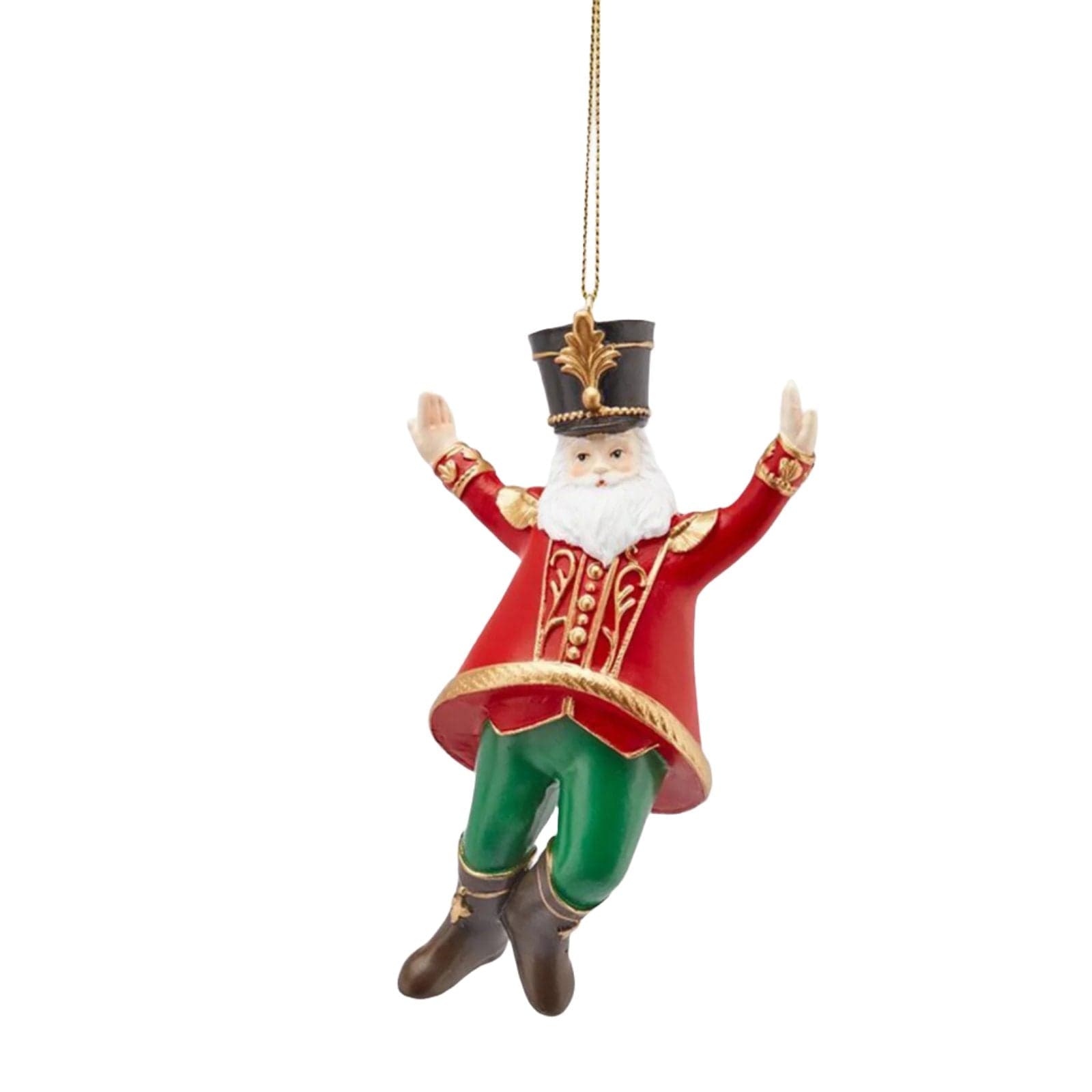 Palline a forma di Babbo natale decorazione natalizia per albero di natale, da 12 cm - 2