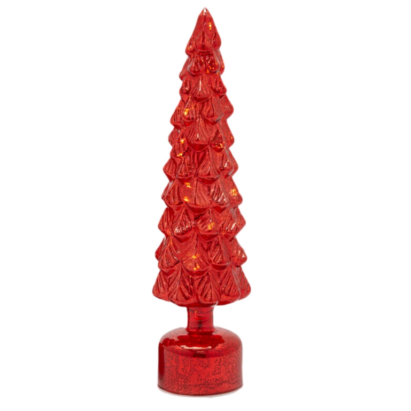 Statuetta "Albero Twist" con led e animazioni, decorazione natalizia - 4