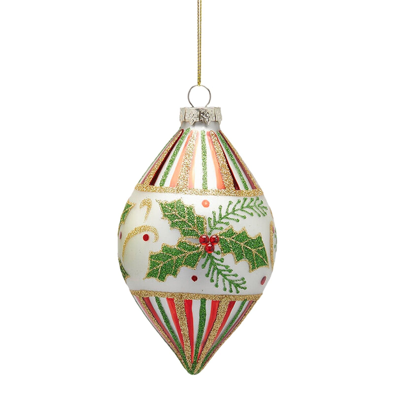 Pallina per alberi di Natale "Holly" decorazione da Ø 10 cm - 2