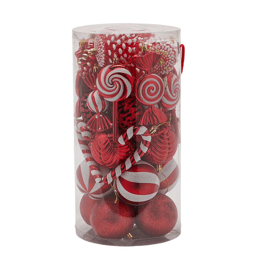 Mix di addobbi, pendagli e palline per albero di Natale - 2