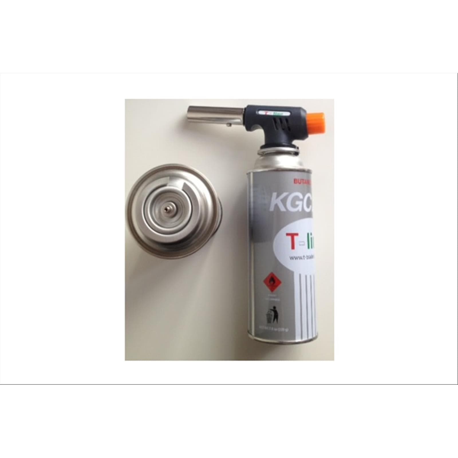 Cannello saldatore con piezo accensione elettrica flambe' piccole dimensioni leggero - 2