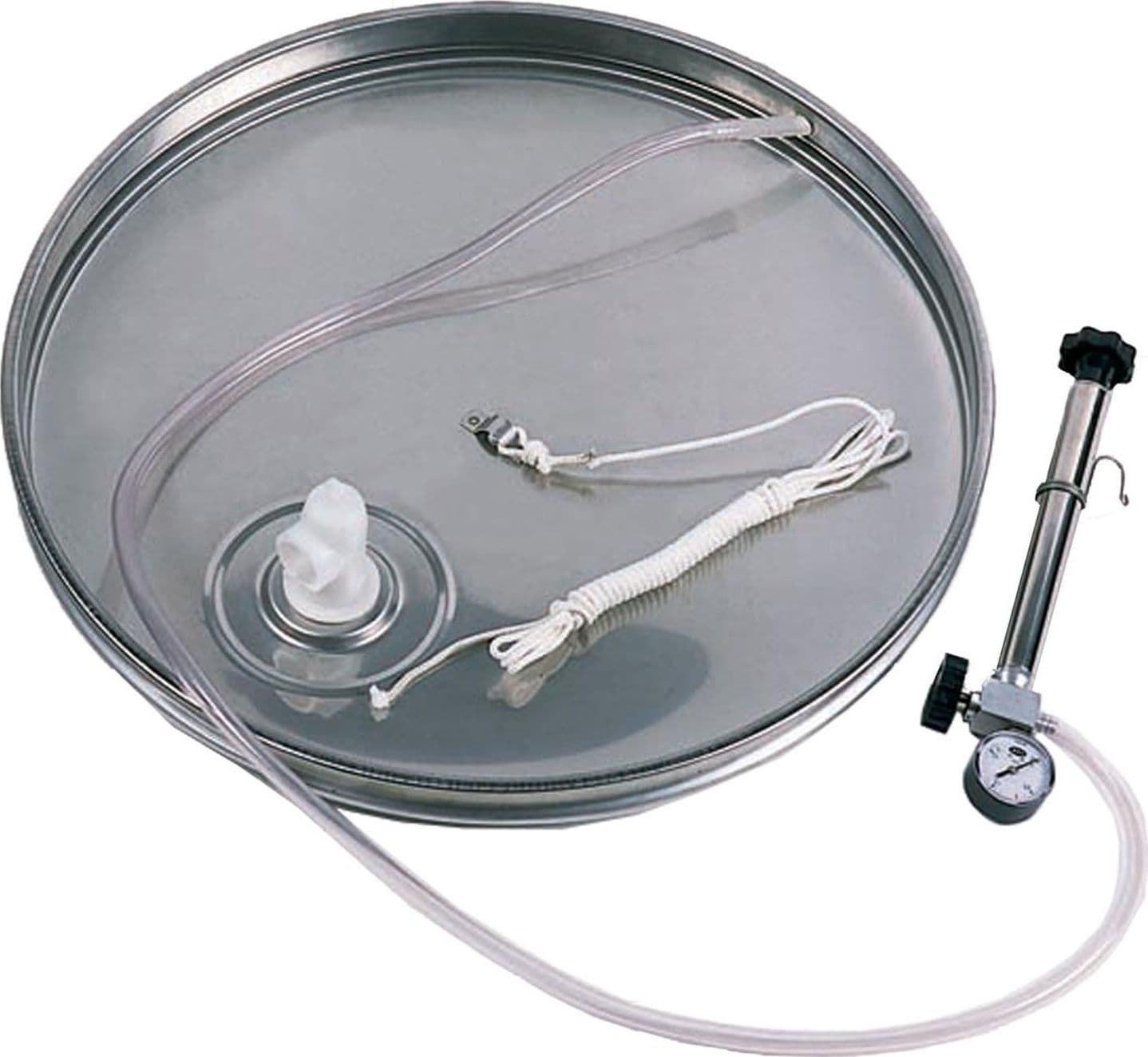 Botte in acciaio inox 18/10 per olio e vino "Made in Italy" - 6