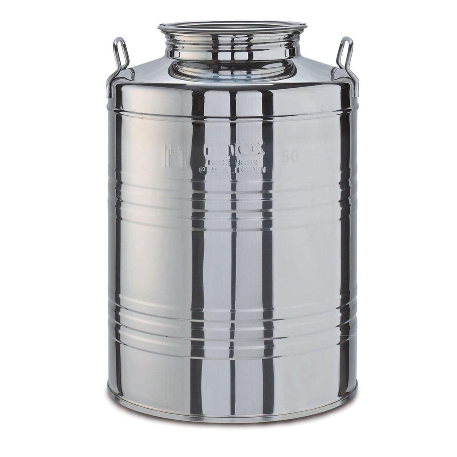 Contenitore in acciaio inox AISI 304 "Made in Italy" per olio d'oliva - 12