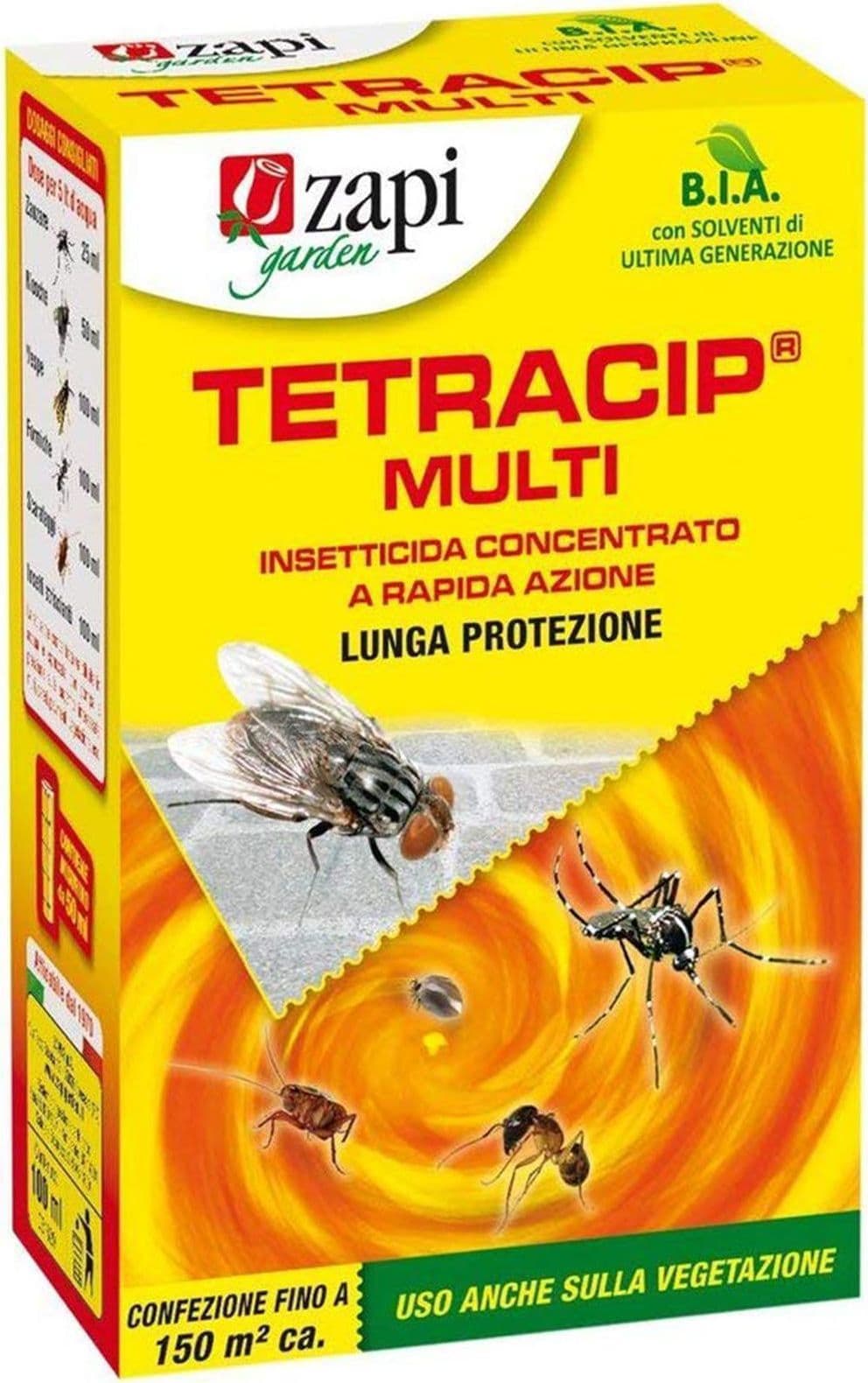 Insetticida "Tetracip multi" concentrato per mosche, pulci, zecche e zanzare tigre - 3