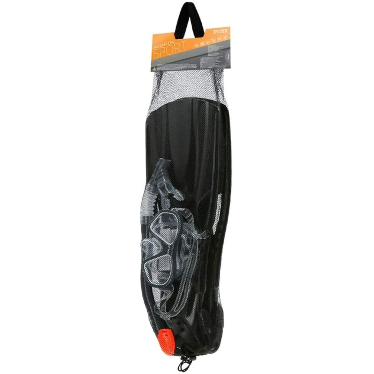 Kit completo pinne maschera e boccaglio da sub adulti per immersioni e snorkeling - 3