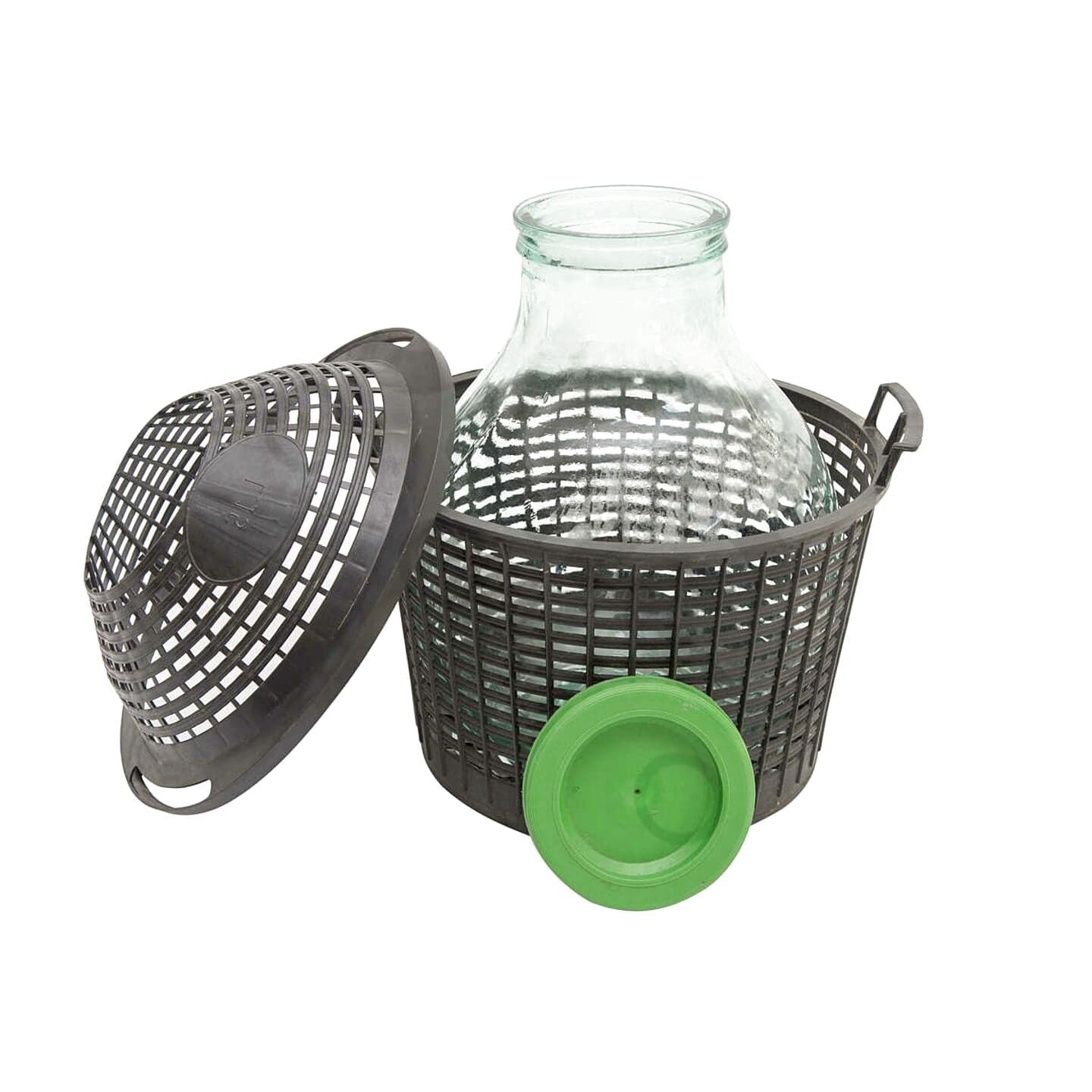 Tappi damigiane a bocca larga per vino in plastica alimentare Ø 140 mm 20 pezzi - 3