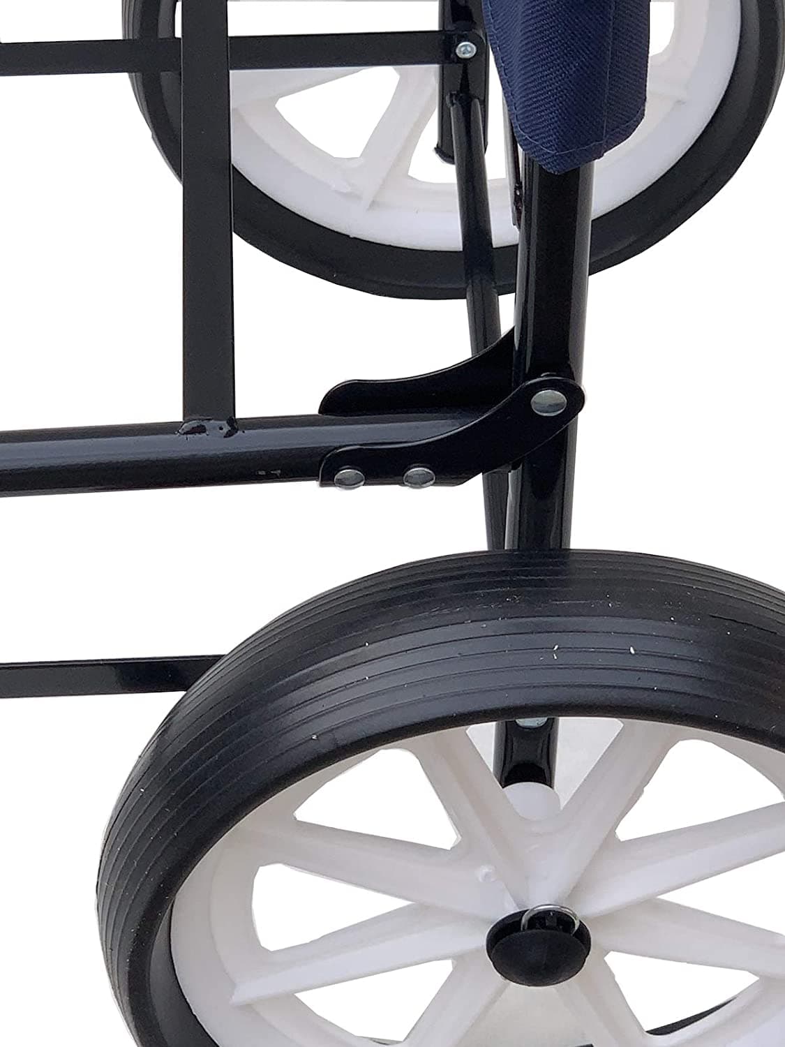 Carrello pieghevole "Sirio" porta spesa con ruote utile per spiaggia e città - 4