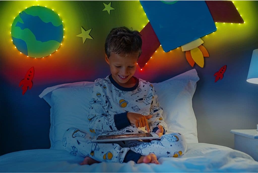 Catena luminosa Twinkly Dots a led RGB + Luce Calda decorazione natalizia - 8
