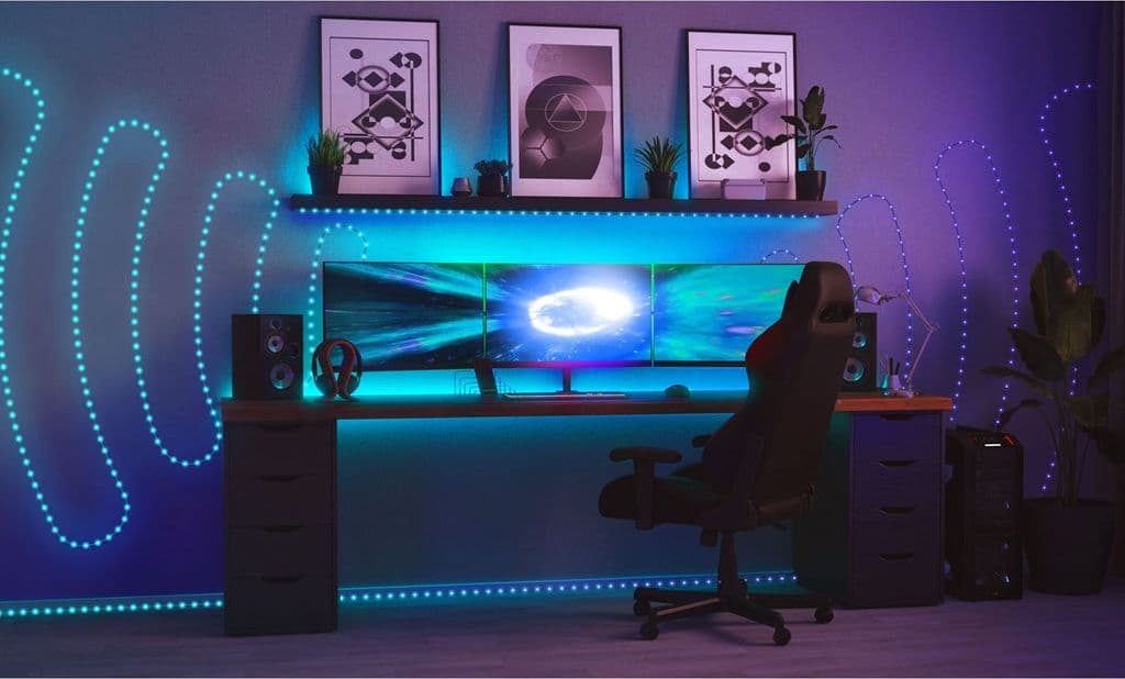 Catena luminosa Twinkly Dots a led RGB + Luce Calda decorazione natalizia - 9