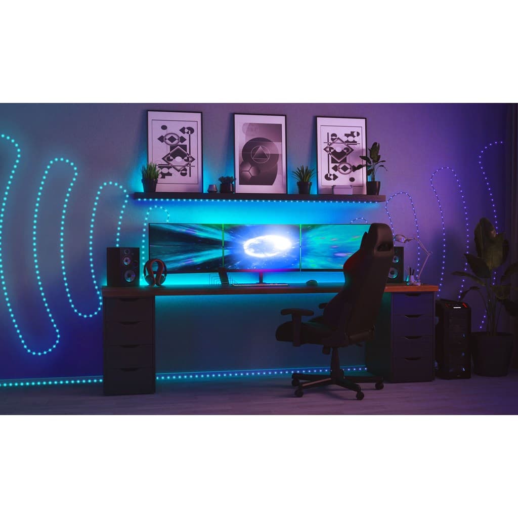 Catena luminosa Twinkly Dots a led RGB + Luce Calda decorazione natalizia - 9