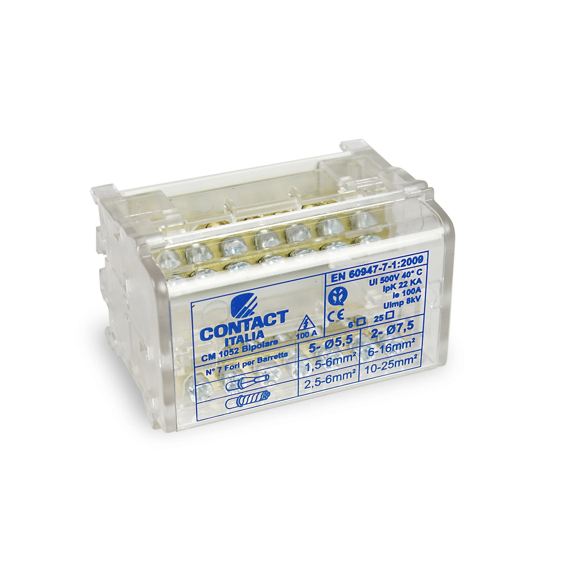 Morsettiere di distribuzione bipolari/tetrapolari, per collegamento cavi elettrici - 4